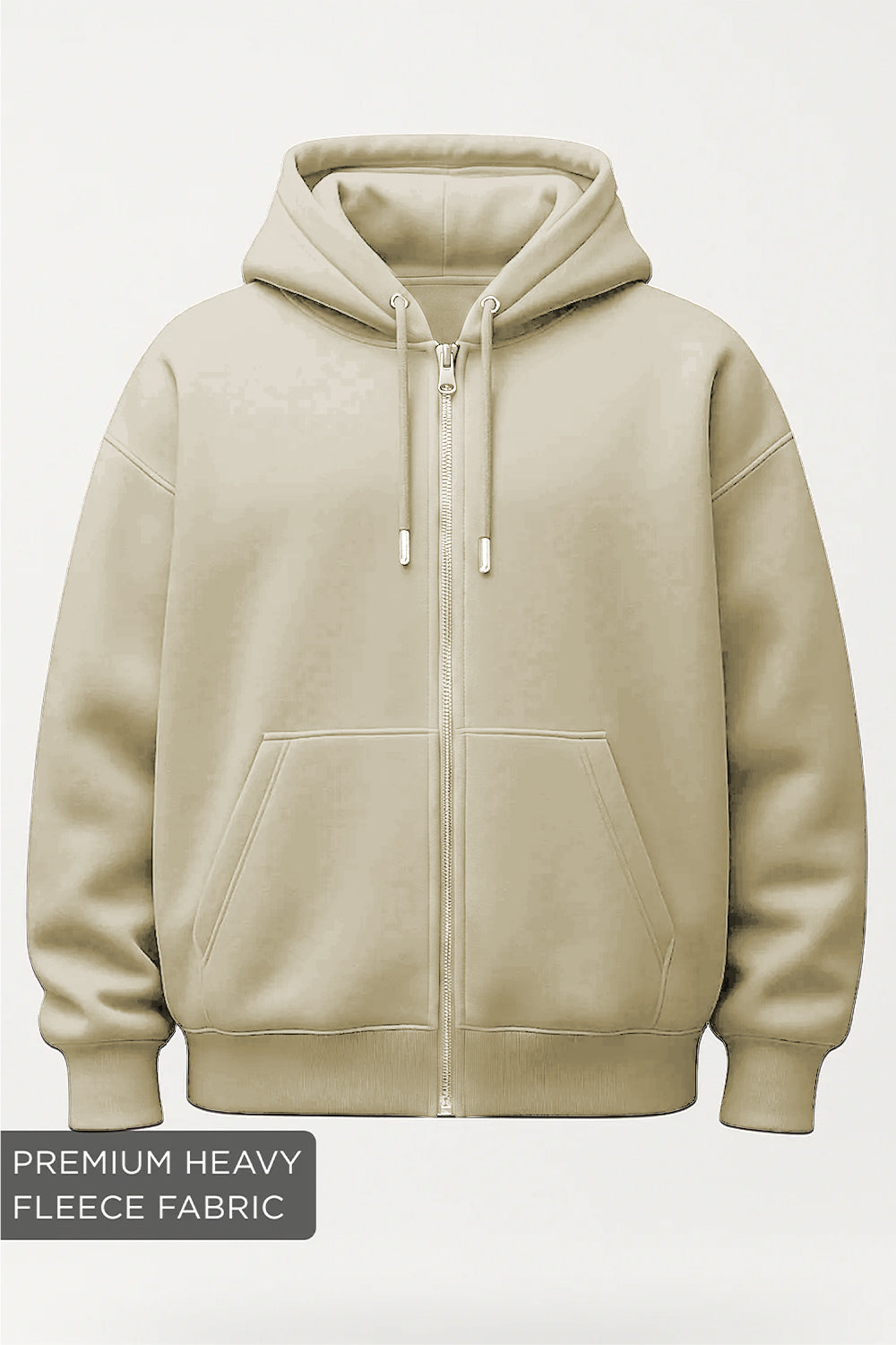 Premium Heavy-Fleece Zipper Hoodie