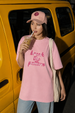 Break The Pattern Oversized Fit Women Tee