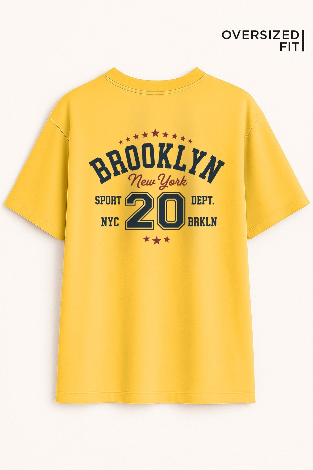 Brooklyn NewYork 20 Dept Oversized Fit Women Tee