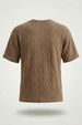 Textured Oversized T-Shirt