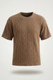 Textured Oversized T-Shirt