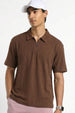 Vista Zip Textured Polo