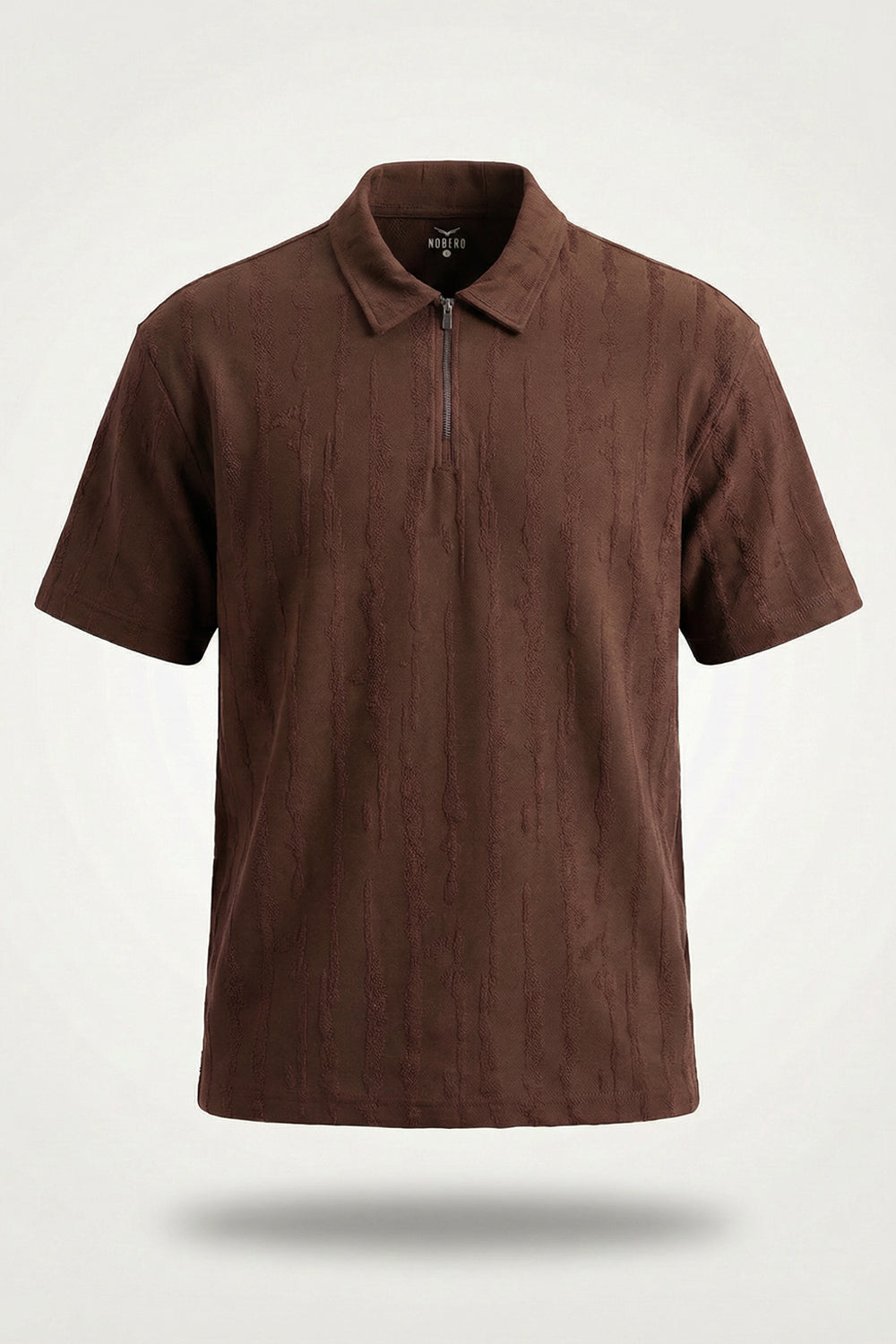 Vista Zip Textured Polo