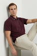 Zip Collar Polo T-Shirt