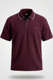 Zip Collar Polo T-Shirt