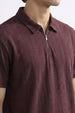 Vista Zip Textured Polo