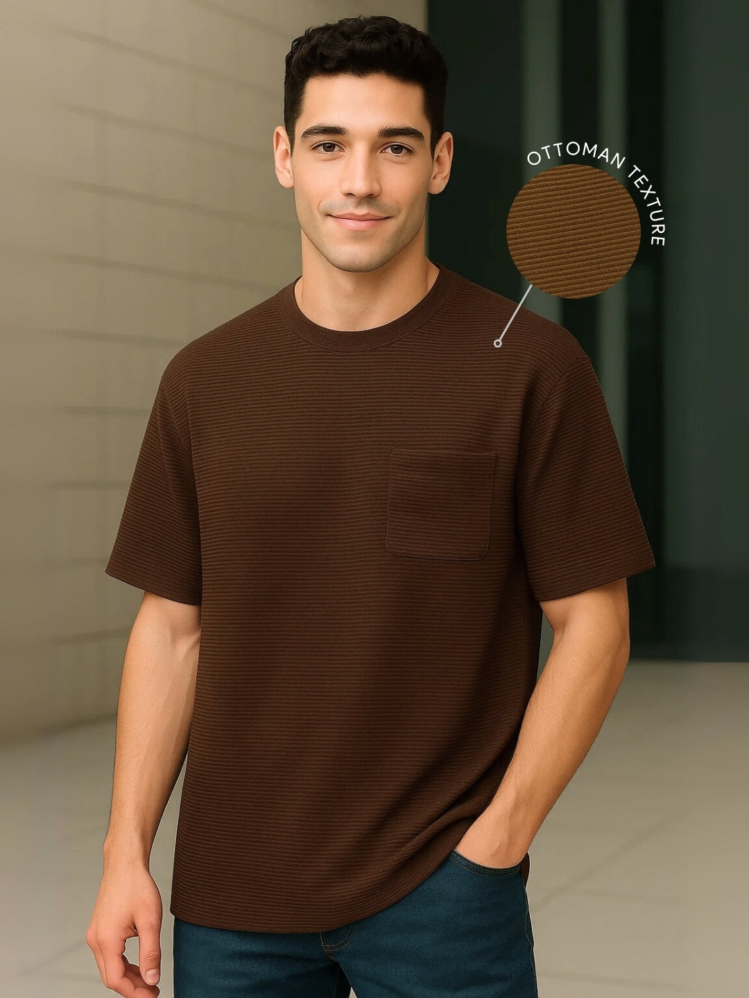 Ottoman Textured T-Shirt