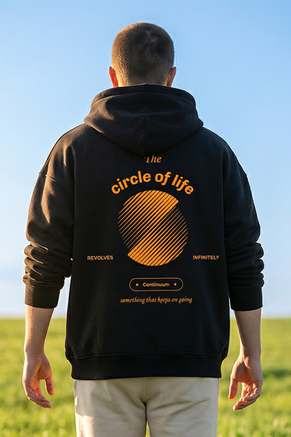 Circle of Life Oversized Hoodie