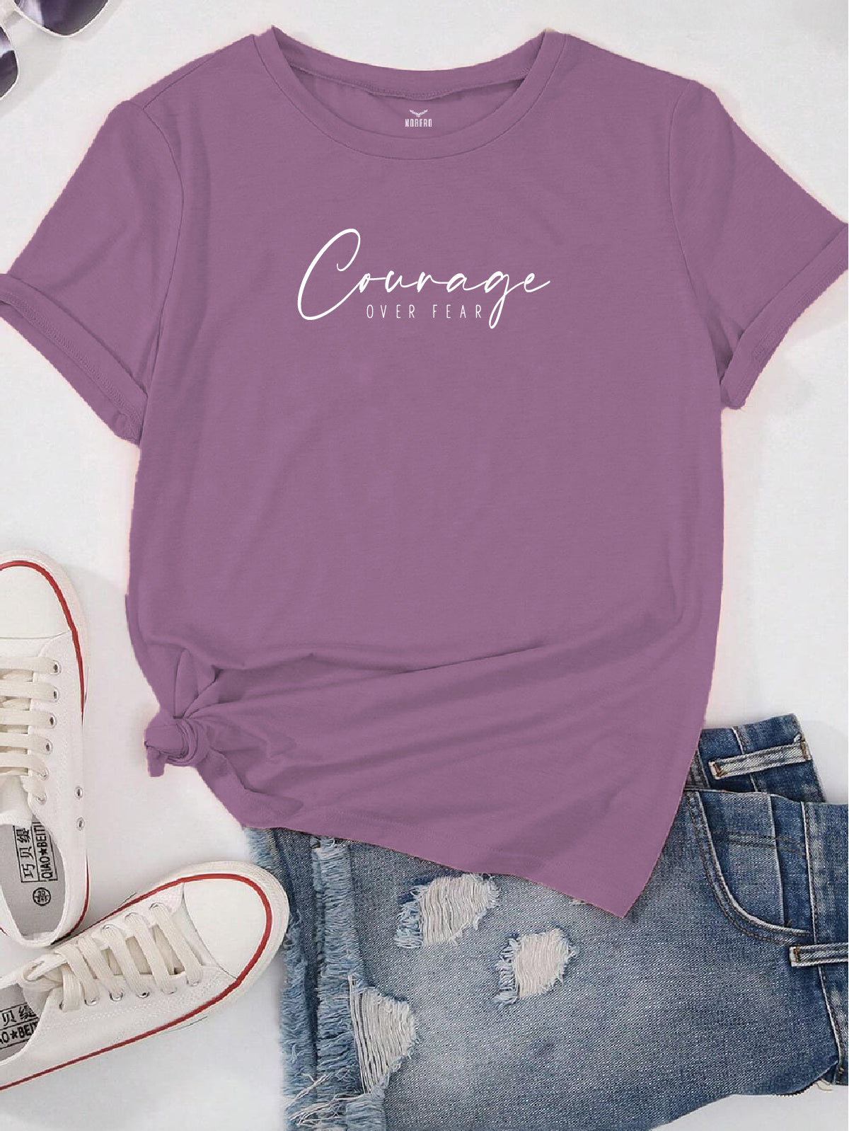 Boyfriend  Courage Over Fear Classic Fit T-Shirt