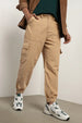 Oversized Corduroy Cargo Joggers