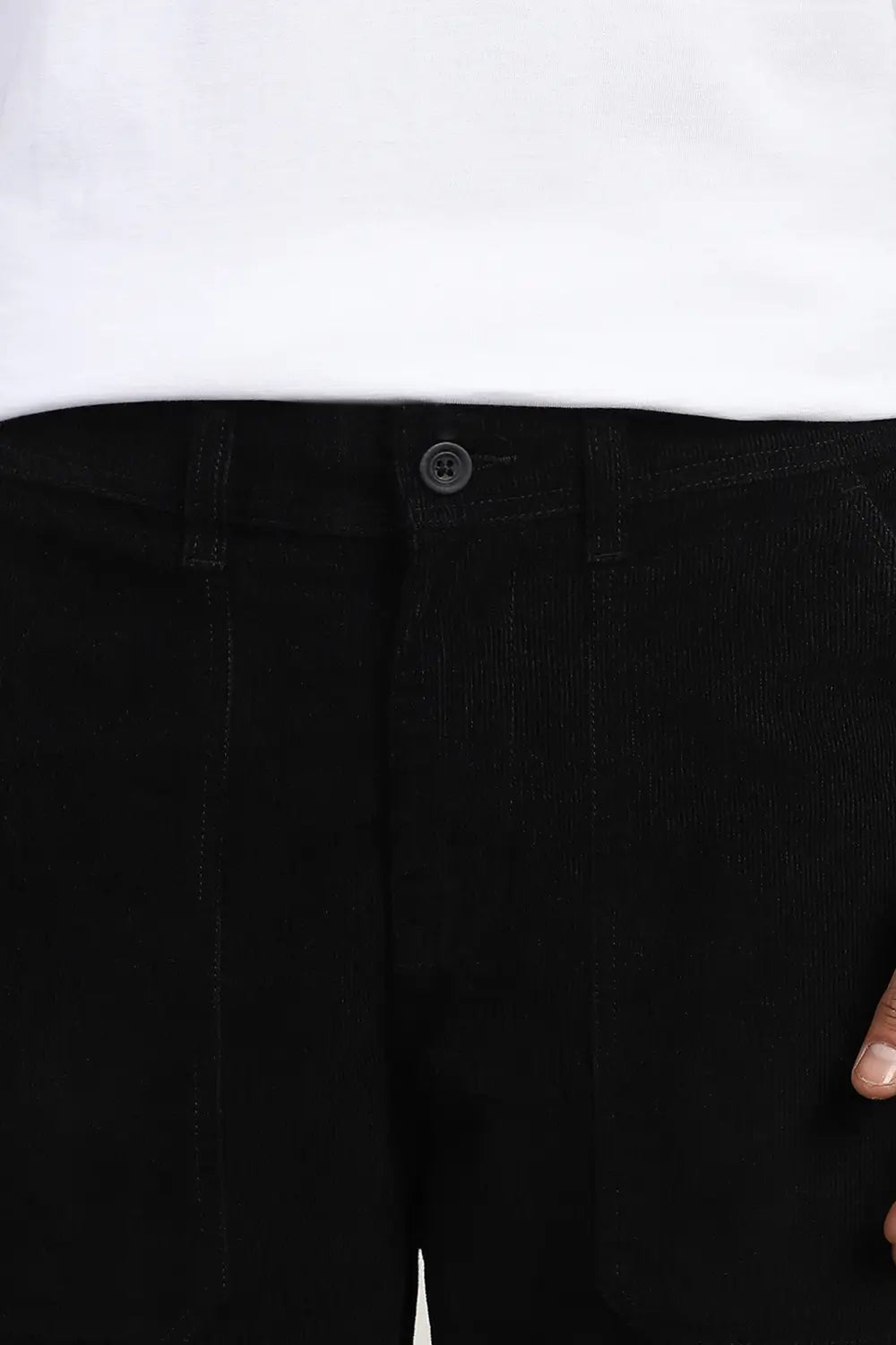 Oversized Corduroy Cargo Joggers