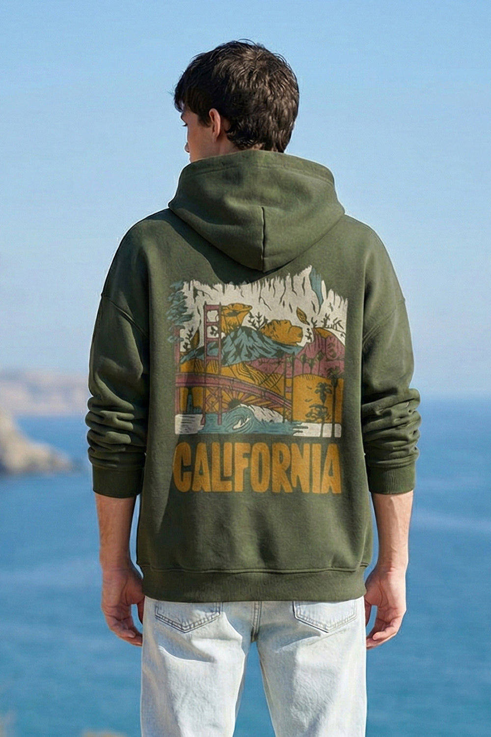 California Oversized Hoodie