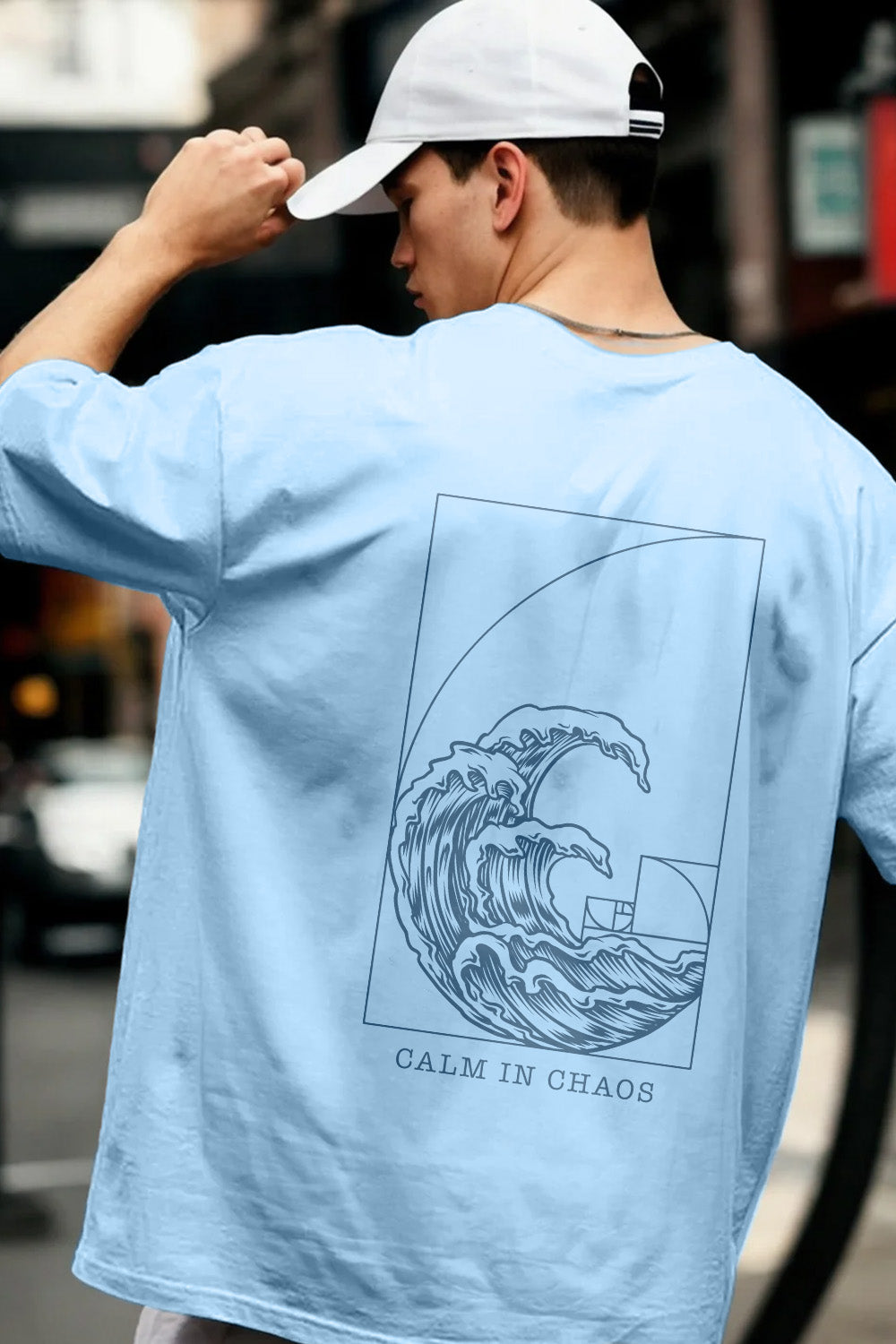 Calm in Chaos Oversized T-Shirt