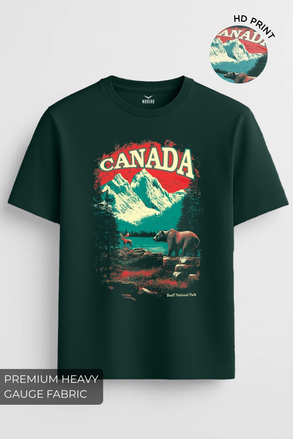 Canada-Banff National Park Classic Fit T-Shirt