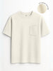 Ottoman Textured Half Sleeve T-Shirt
