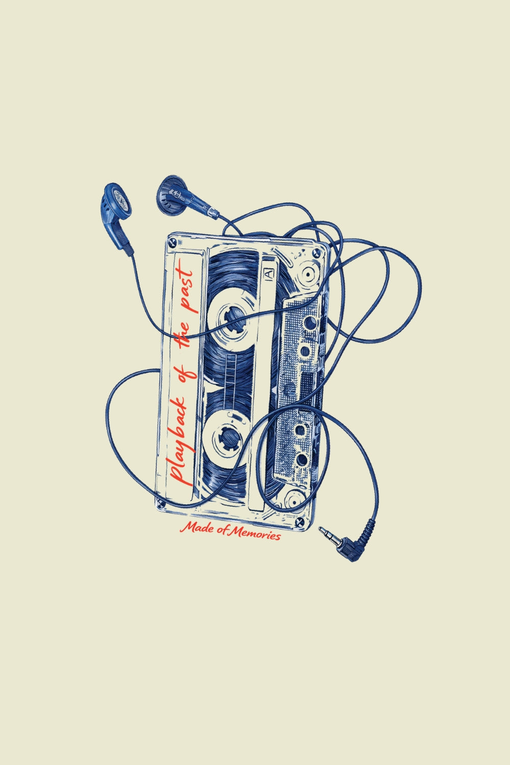 Casette Oversized T-Shirt