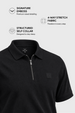 Travel Zip Polo T-Shirt