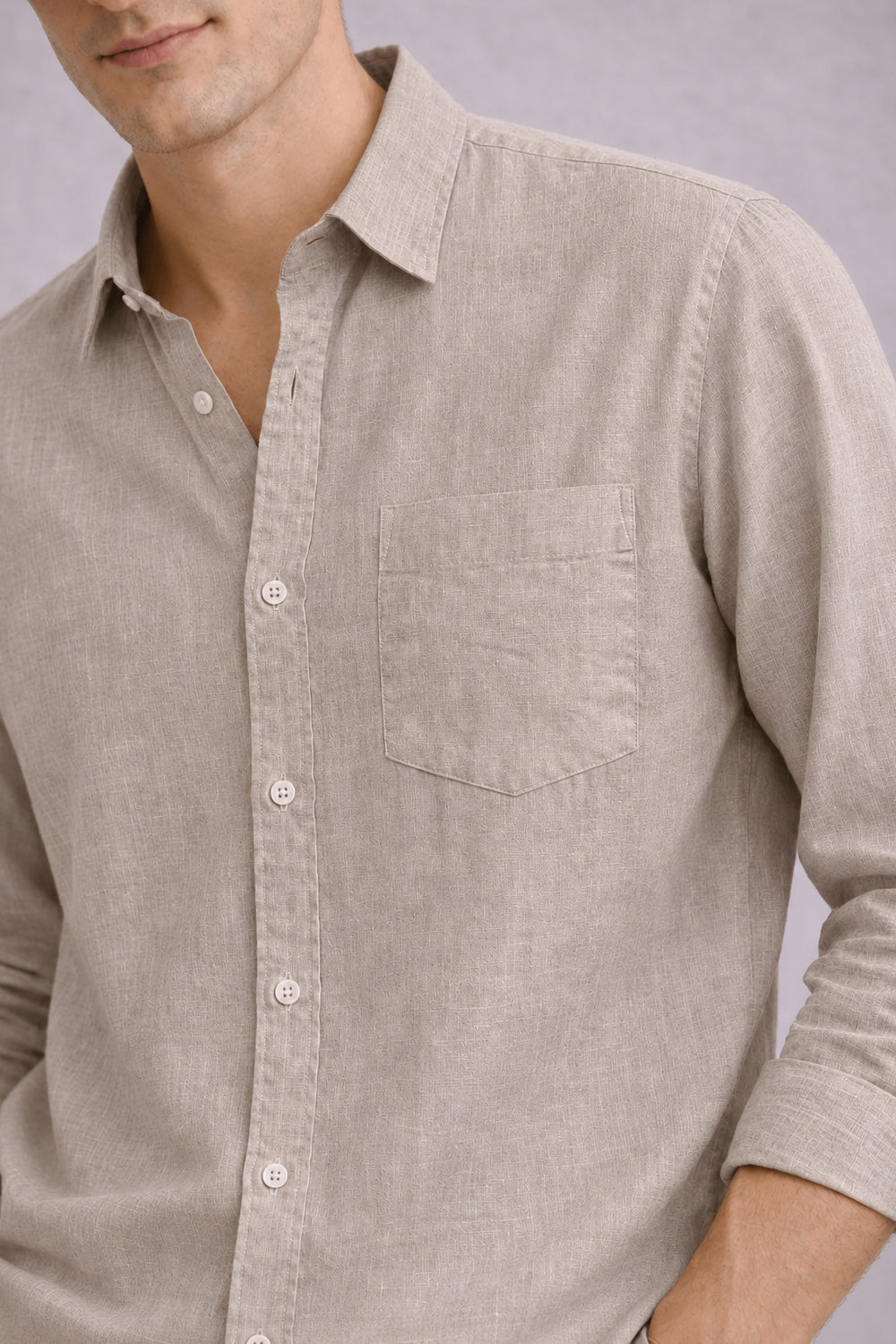 Breezy Linen Cotton Blend Shirt