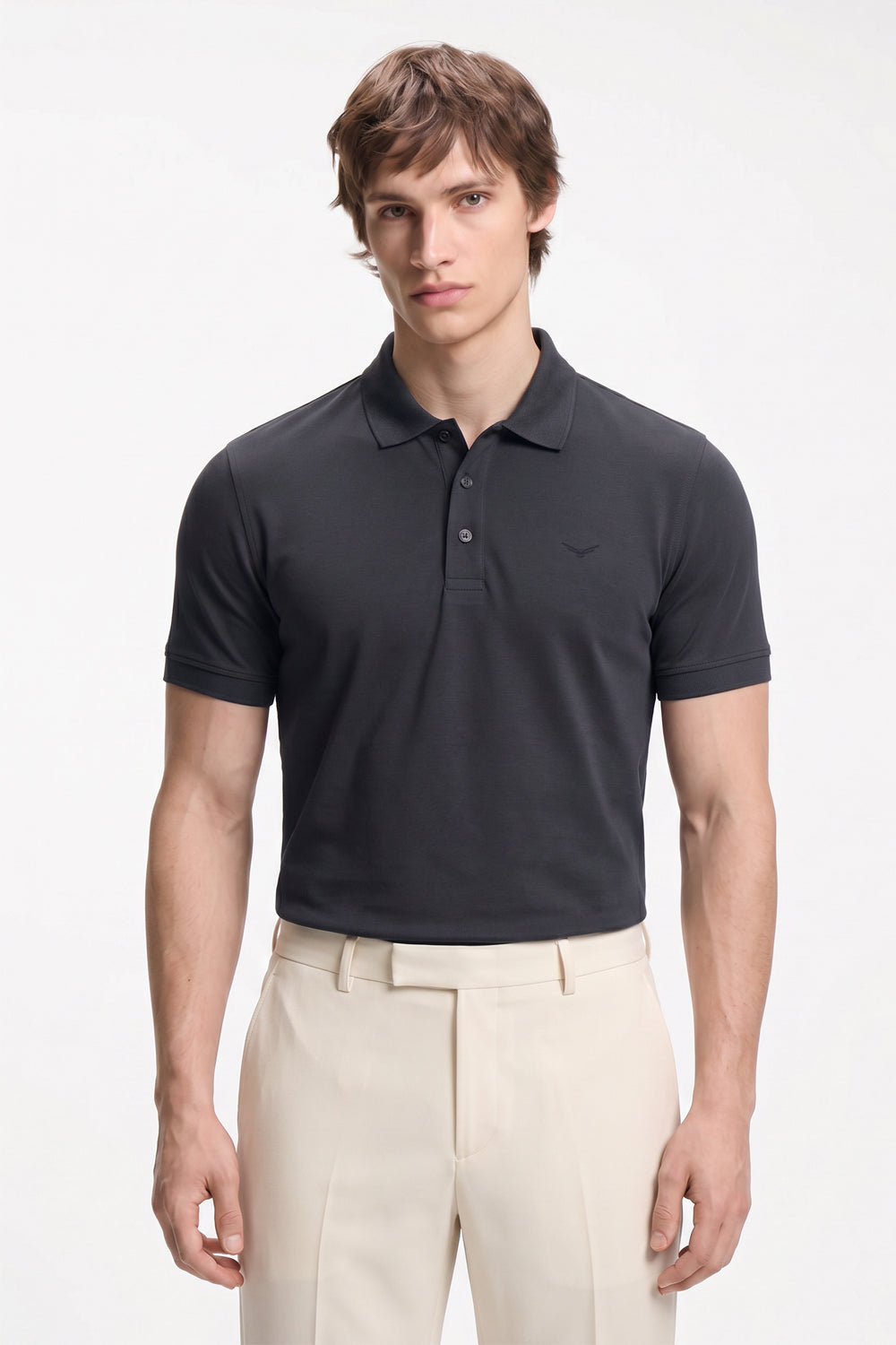 Mercerized Supima Cotton Polo T-Shirt