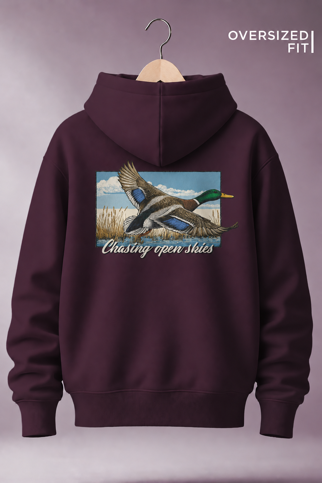 Chasing Open Skies Oversized Hoodie