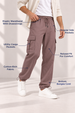 Relaxed Fit Cargo Joggers