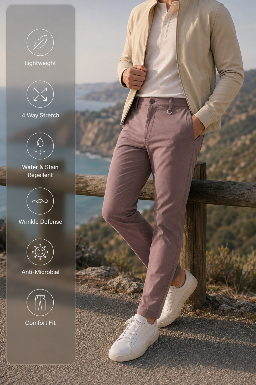 Travel Chinos