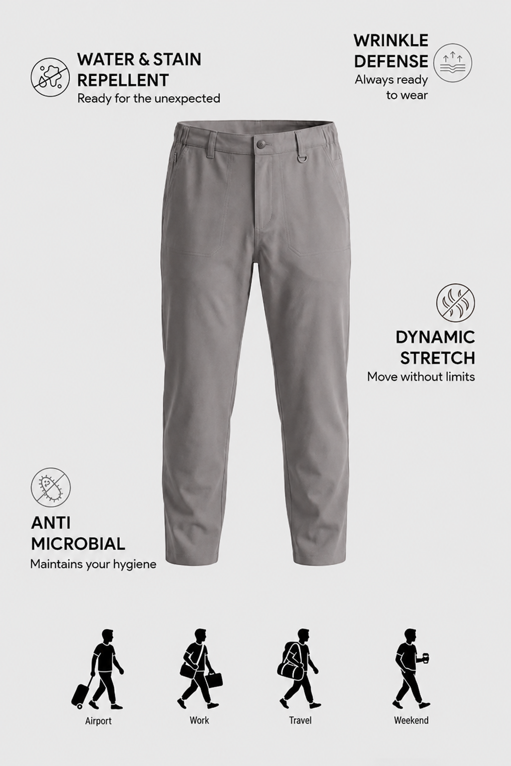 Travel Chinos