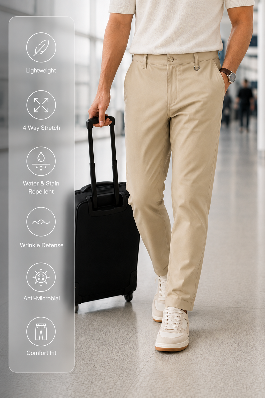 Travel Chinos