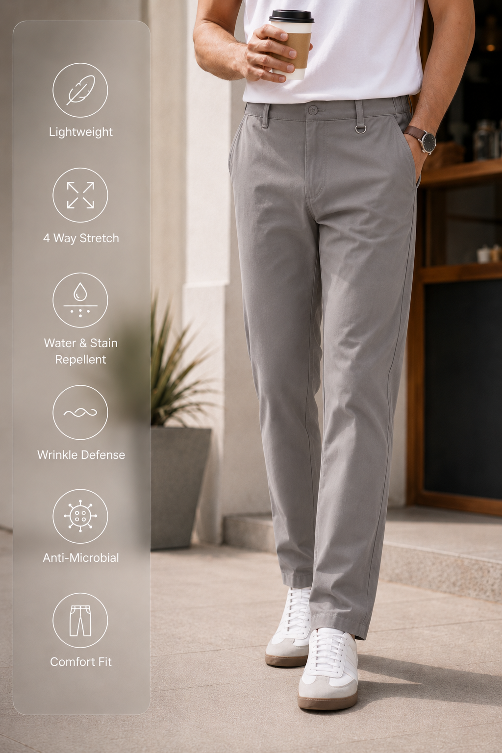 Travel Chinos