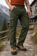 Men's Straight Fit Cargo Pants