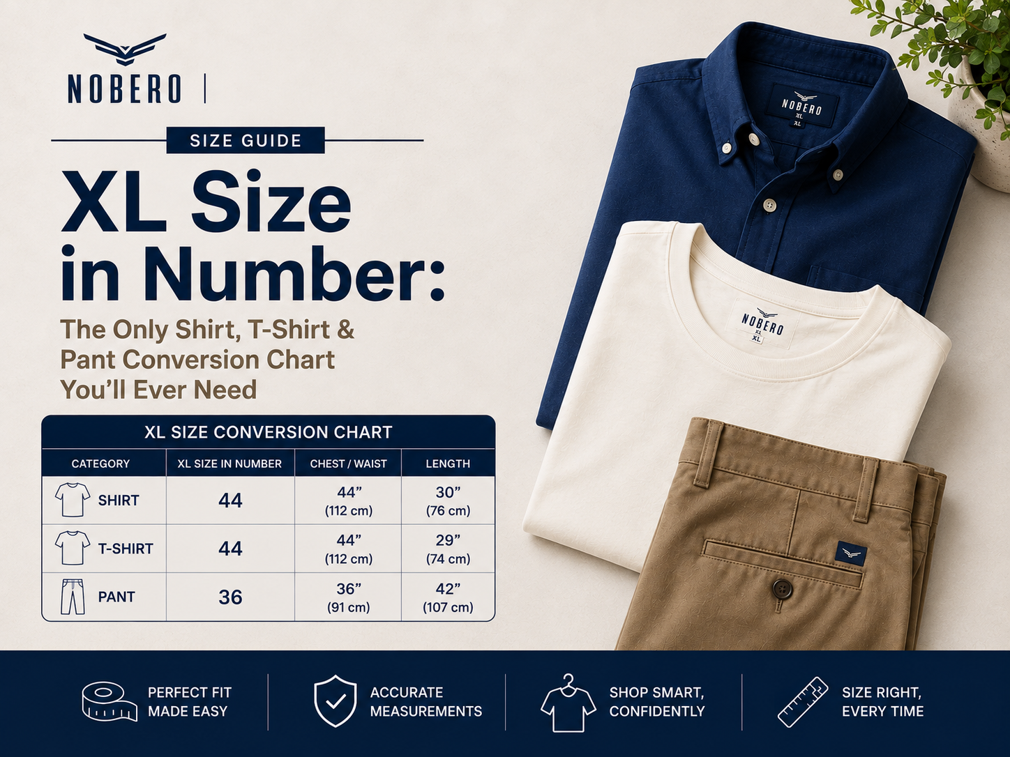 XL Size in Number