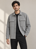 Textured Relax Fit Shacket
