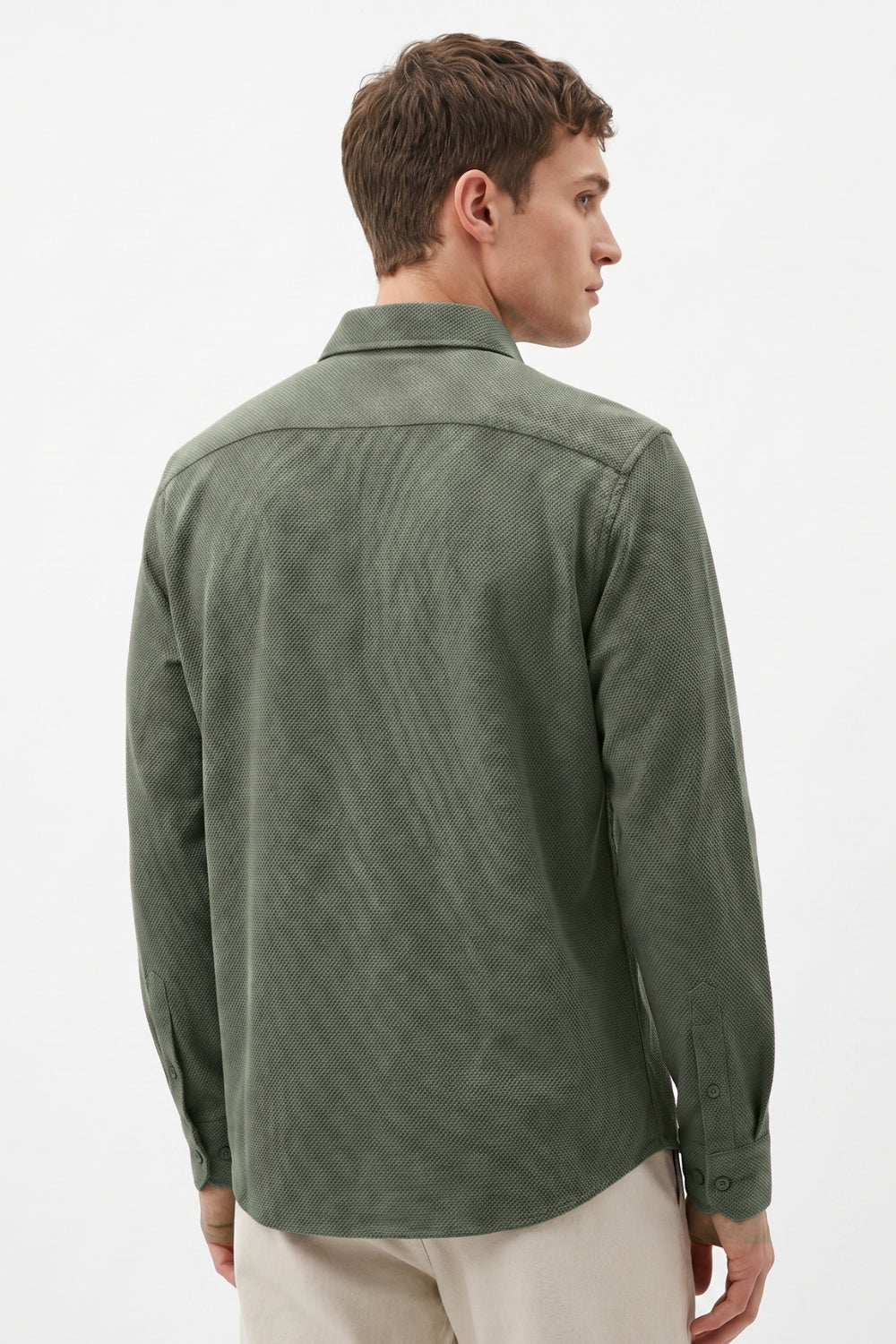 Textured Popcorn Shirt