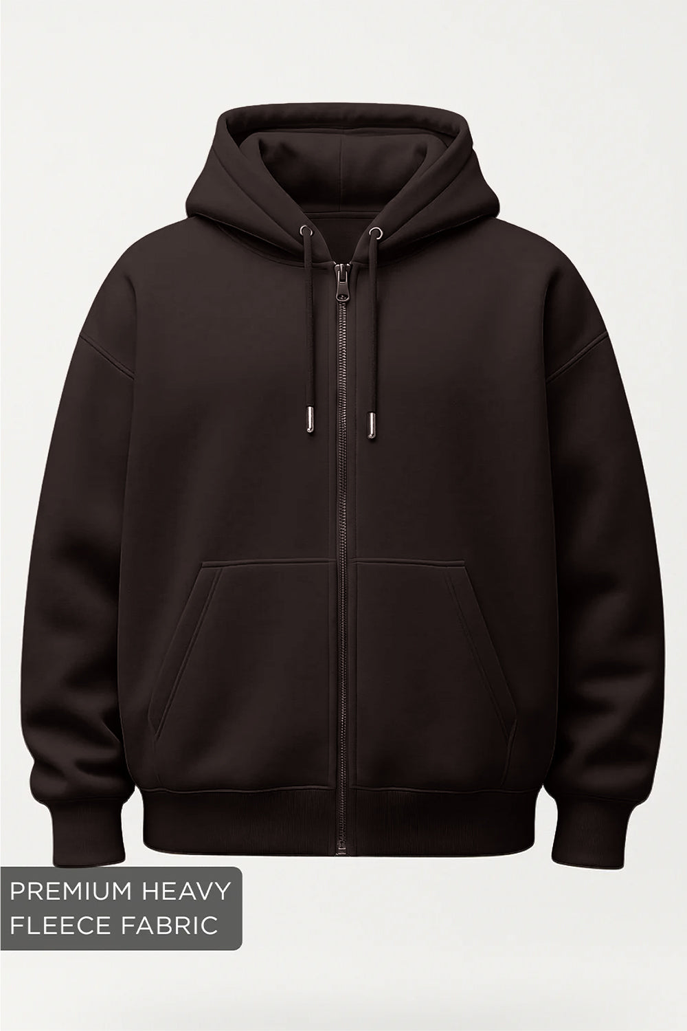 Premium Heavy-Fleece Zipper Hoodie
