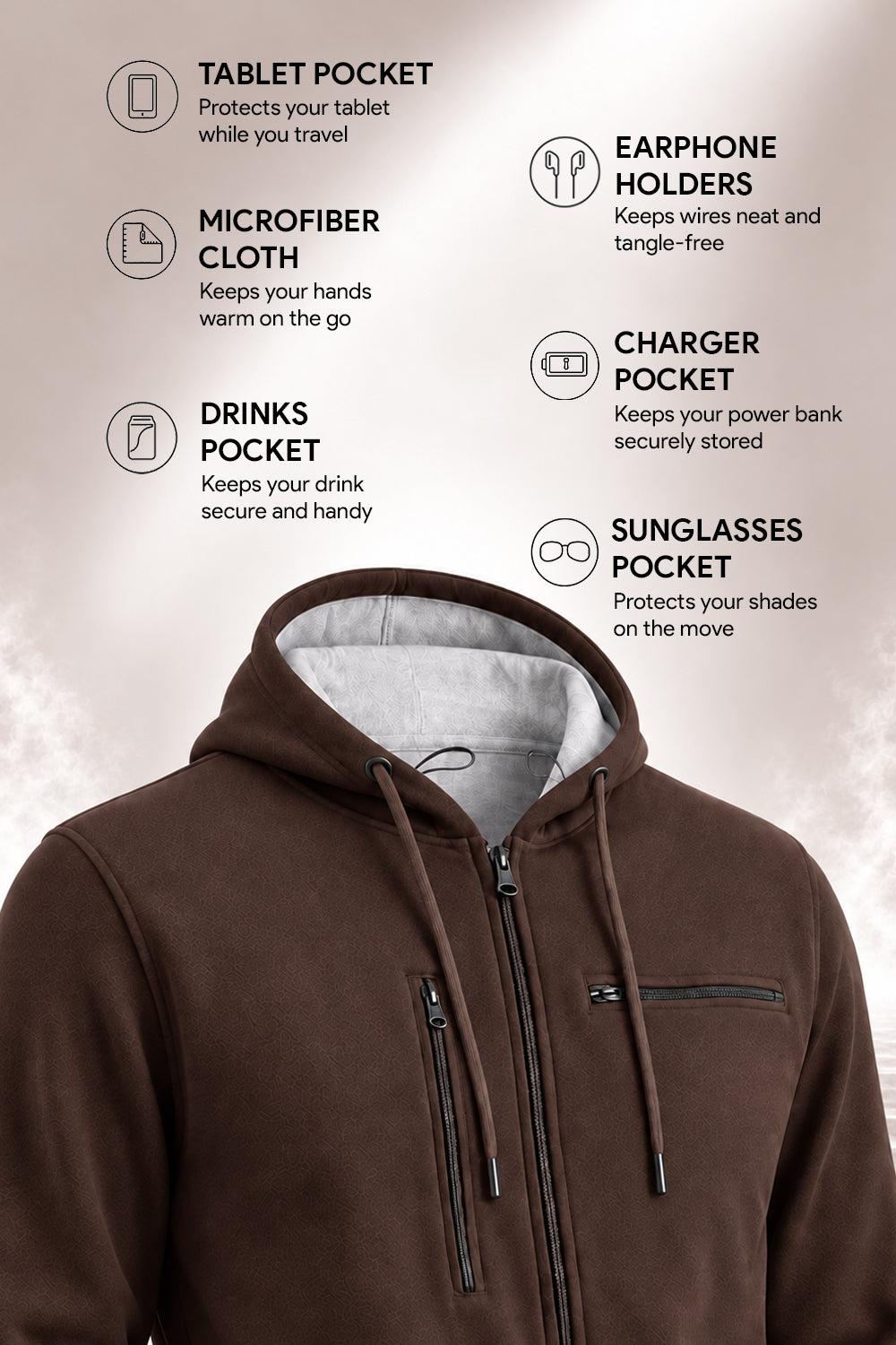 Wanderer - Travel Hoodie