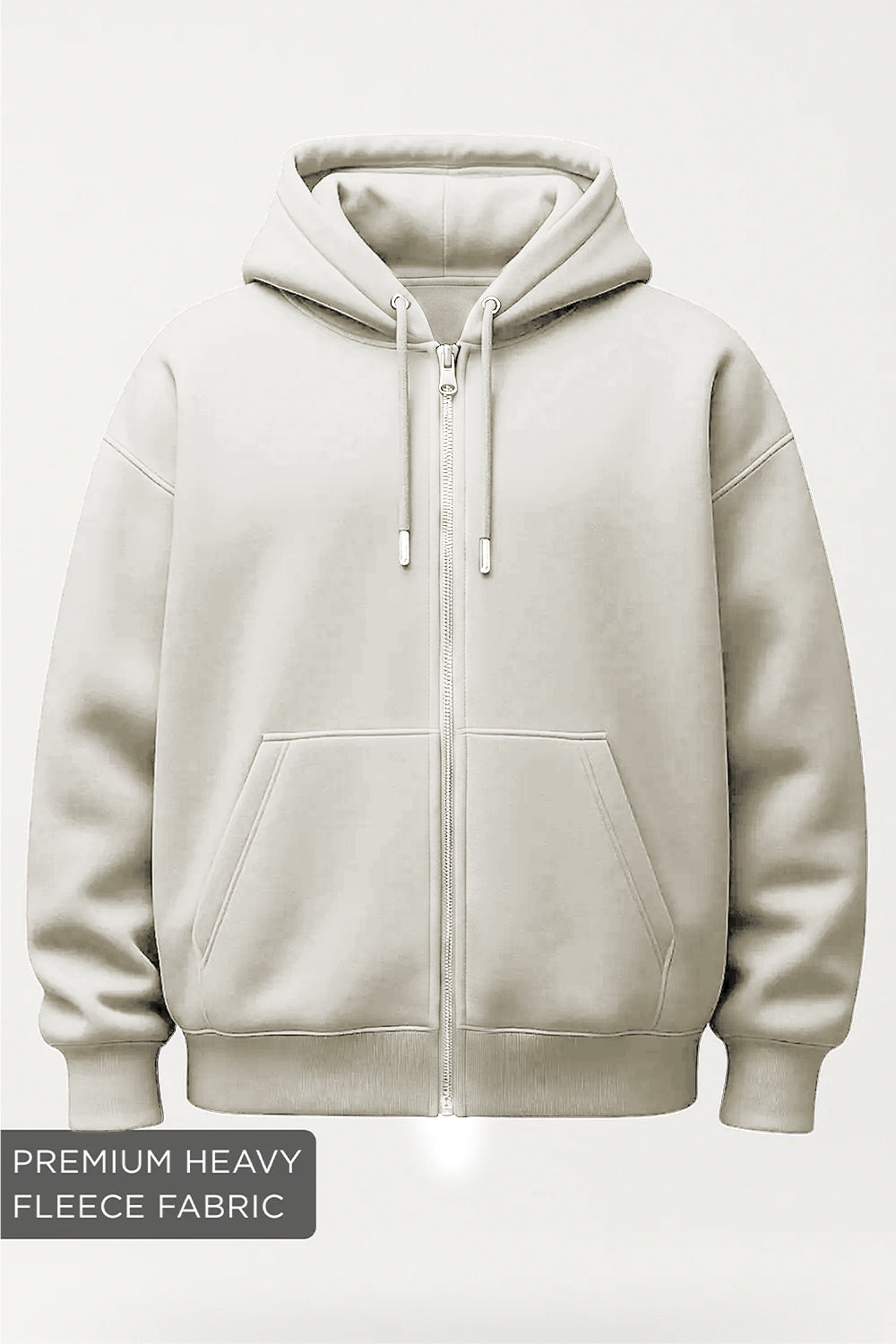 Premium Heavy-Fleece Zipper Hoodie
