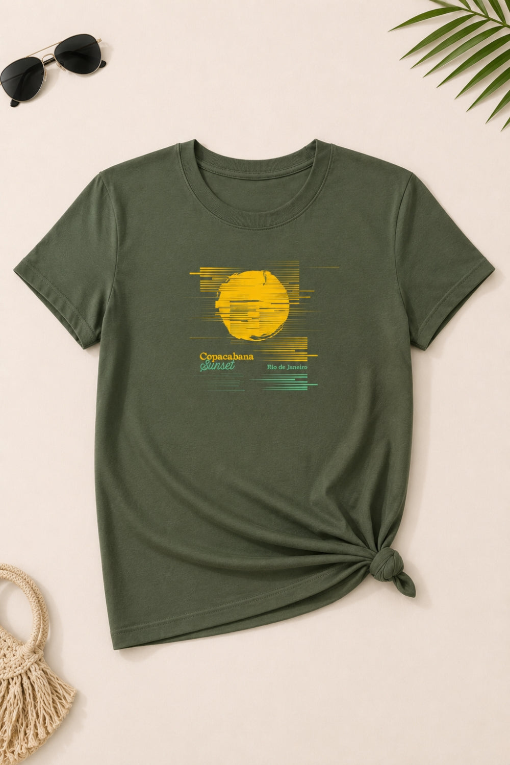 Copacabana Sunset Women Classic Fit Tee