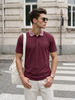 Contrast Edge Polo T-Shirt