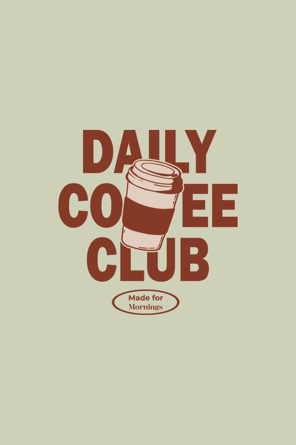 Daily Coffee Club Women Classic Fit Tee