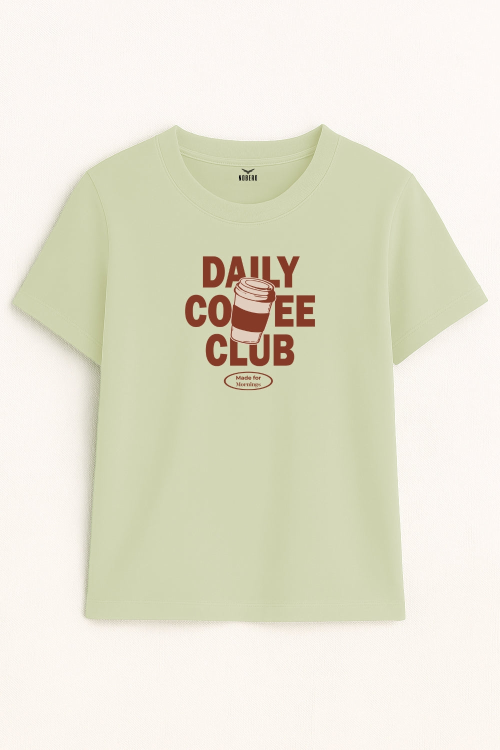 Daily Coffee Club Women Classic Fit Tee