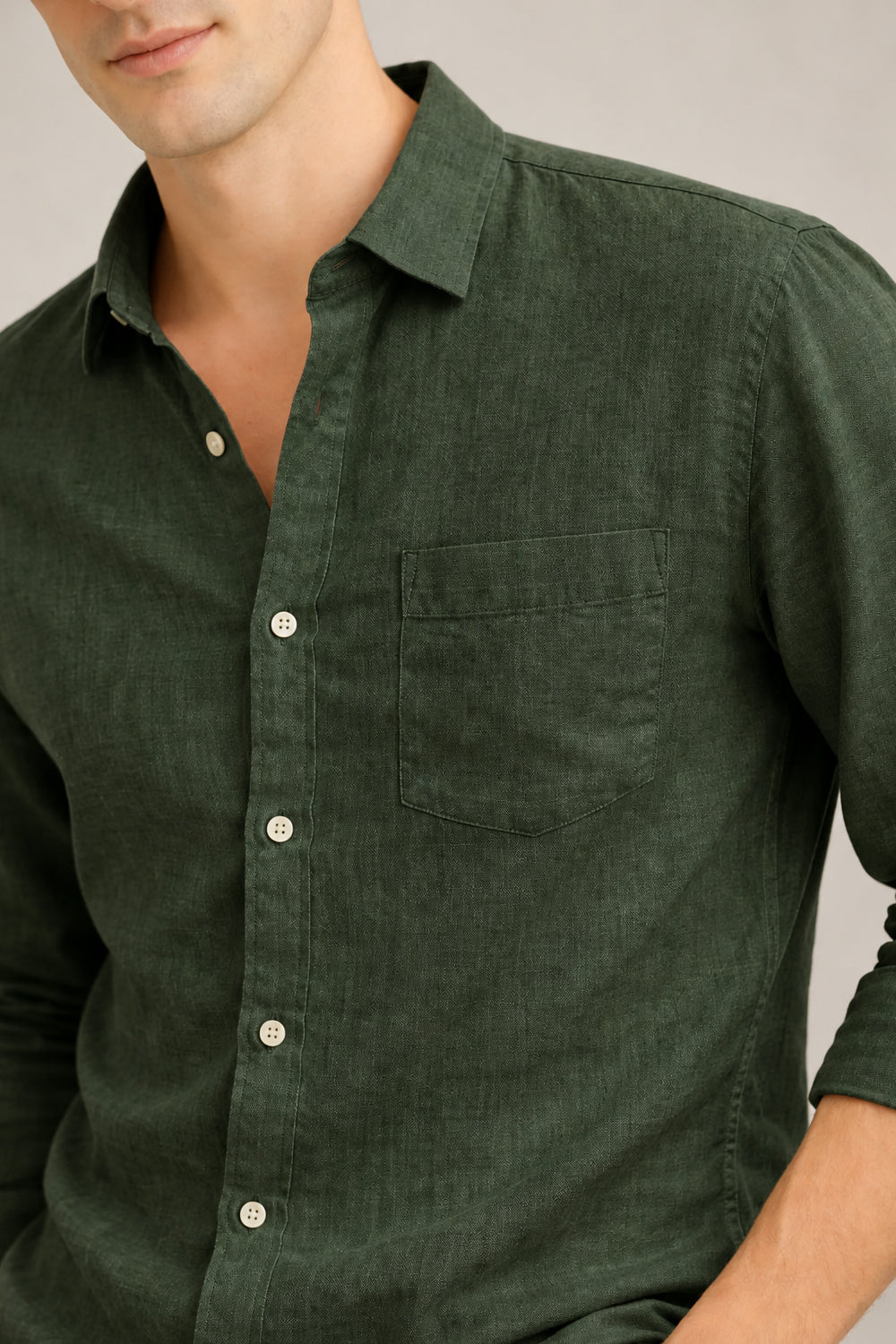 Breezy Linen Cotton Blend Shirt