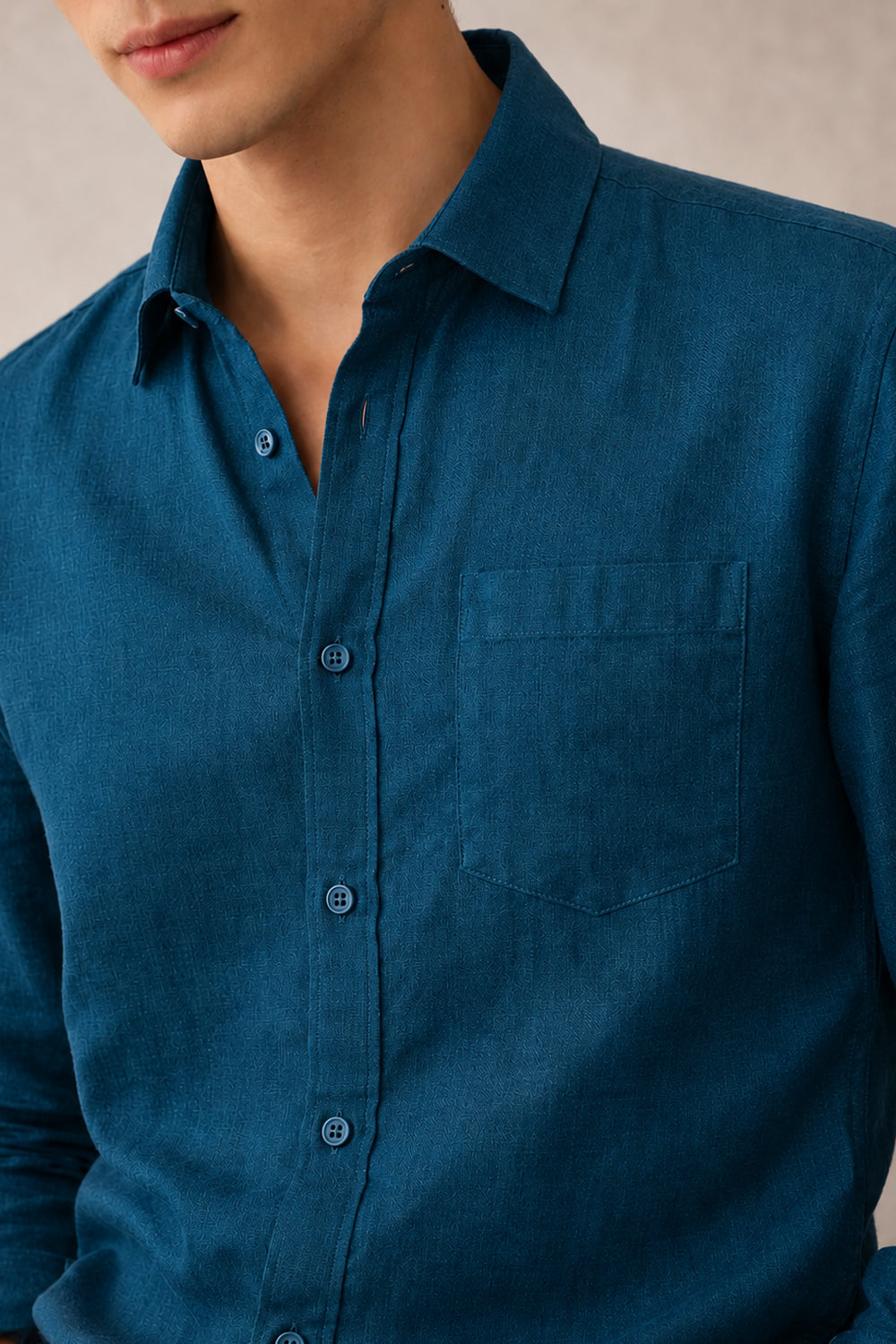 Breezy Linen Cotton Blend Shirt