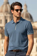 Contrast Tipped Polo T-Shirt