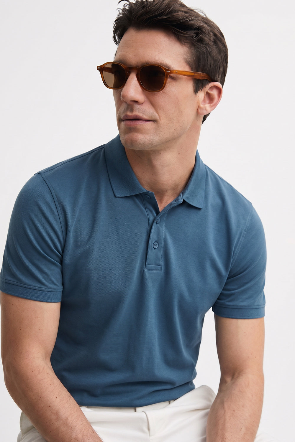 Mercerized Supima Cotton Polo T-Shirt