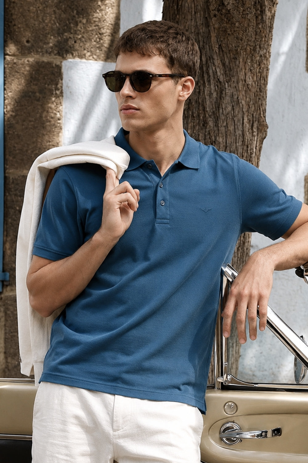 Mercerized Supima Cotton Polo T-Shirt