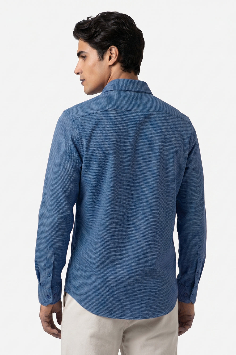 Textured Popcorn Shirt