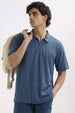Vista Zip Textured Polo