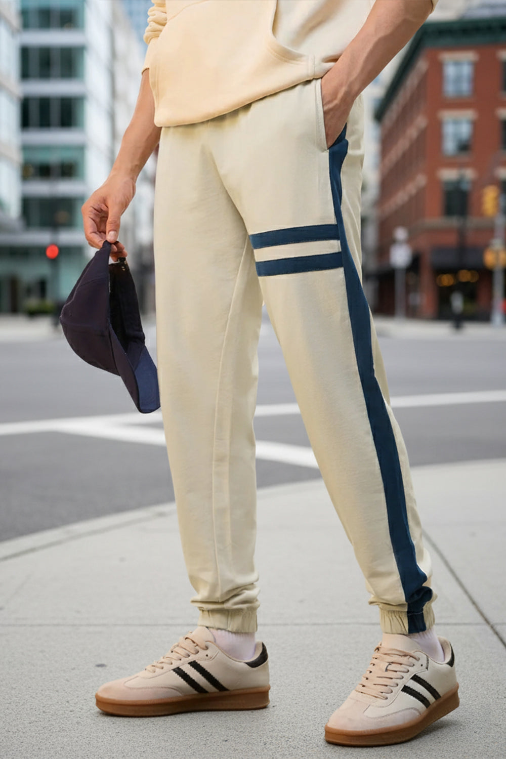 Dual Panel Terry Jogger