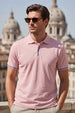 Contrast Tipped Polo T-Shirt