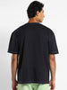 Contrast Stitch Oversized T-Shirt
